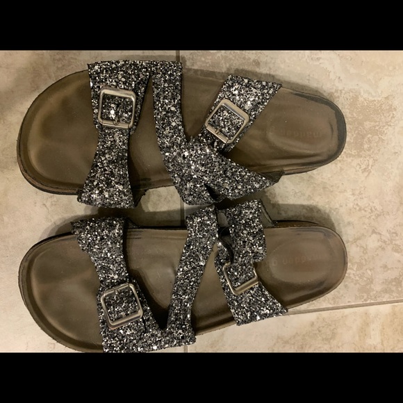 Steve Madden Glitter Sandals 